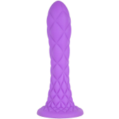 Фиолетовый фаллоимитатор SILEXD Dreamy 7  - 18,5 см.
