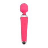 Розовый wand-вибратор Pichile - 20 см.