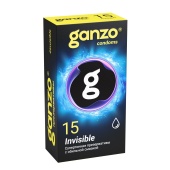 Супертонкие презервативы Ganzo Invisible 15 шт