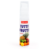 Съедобный лубрикант для орального секса Tutti Frutti OraLove экзотические фрукты 30 г
