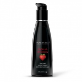 Оральный лубрикант Wicked Aqua Strawberry со вкусом клубники - 120 мл