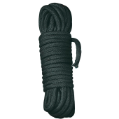 Хлопковая верёвка Shibari Bondage для связывания Шибари 7м чёрная