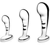 Набор металлических стимуляторов простаты b-Vibe Stainless Steel P-Spot Training Set