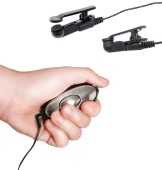 Черные электрические зажимы для сосков Shock Therapy Nipple Clamps