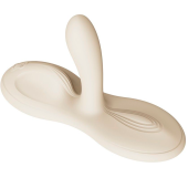 Вибрирующая подушка с функцией нагрева Zalo Flora белая