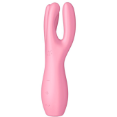 Вибростимулятор Satisfyer Threesome 3 с тремя кончиками розовый