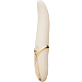 Вибратор с нагревом Zalo Eve бежевый