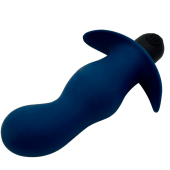 Анальная пробка с вибропулей Gladius синяя