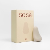 Серый вибромассажёр Opal