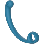 Вибратор с массажной головкой SVibe AXI Snail Spot Wand голубой