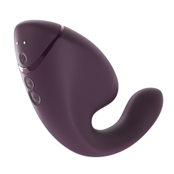 Вибратор с вакуумно-волновой стимуляцией клитора Womanizer Next Duo фиолетовый