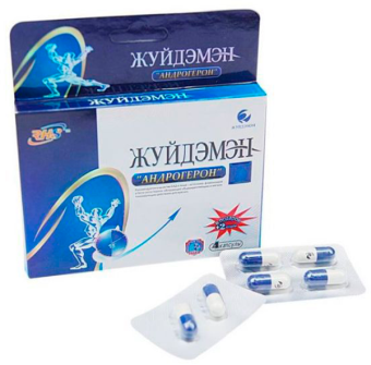 Возбуждающие капсулы для мужчин «Андрогерон», 6 капсул