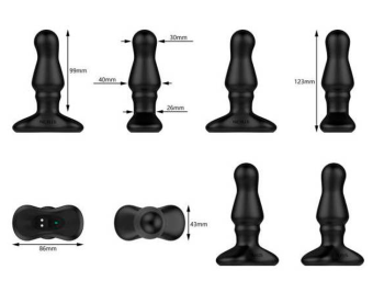 Анальный стимулятор Nexus Bolster с расширяющимся кончиком 12,3 см
