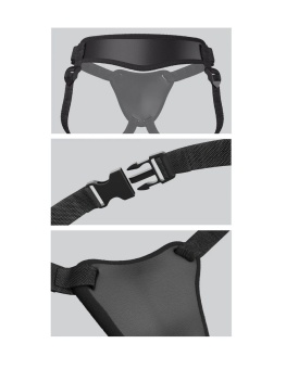 Пояс для страпона с присоской Body Dock Elite Mini черный