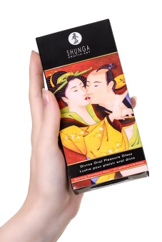 Блеск для губ для орального секса Shunga Клубника и шампанское 10 мл