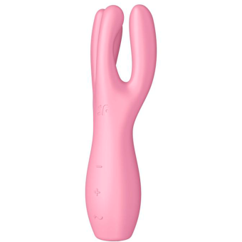 Вибростимулятор Satisfyer Threesome 3 с тремя кончиками розовый