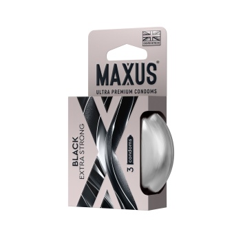 Утолщенные презервативы Maxus Extra Strong 3 шт с кейсом