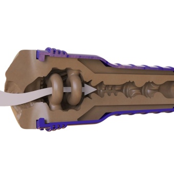 Мастурбатор Fleshlight Boost Bang Brown вагина 