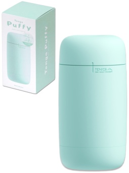 Мастурбатор мягкий Tenga Puffy Mint Green