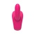 Розовый поясной вибратор с пультом ДУ