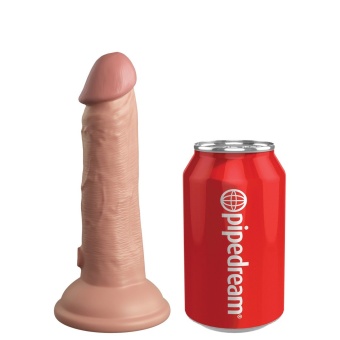 Реалистичный вибратор на присоске King Cock Elite 15 см