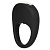 Черное эрекционное виброкольцо Silicone Rechargeable Pleasure Ring