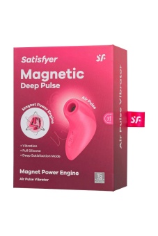 Вакуумный стимулятор Satisfyer Magnetic Deep Pulse розовый