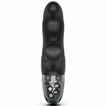 Вибратор с электростимуляцией Mystim Hop Hop Bob Black Edition чёрный