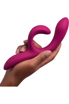 Вибратор для стимуляции точки G и клитора We-Vibe Nova 2 бордовый