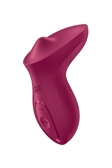 Вибратор для клитора с шариком Satisfyer Exciterrr бордовый