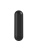 Черная перезаряжаемая анальная пробка №08 Cone-shaped butt plug - 13,5 см.