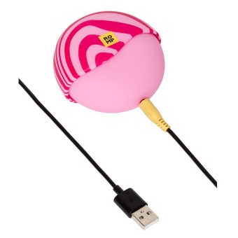 Вакуумно-волновой стимулятор клитора Romp Spin розовый