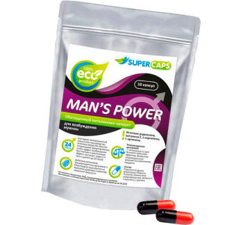 Капсулы Man's Power, возбуждающее средство, 10 шт.