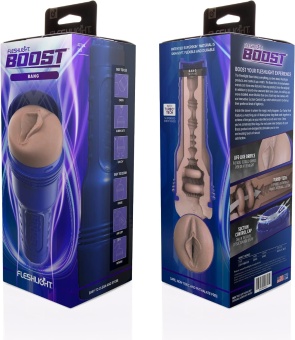 Мастурбатор Fleshlight Boost Bang вагина, телесный