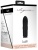 Черная вибропуля Turbo Rechargeable Bullet Lush - 9,8 см. Черная вибропуля Turbo Rechargeable Bullet Lush - 9,8 см.