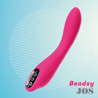 Вибратор для G со стимулирующим шариком Jos Beadsy розовый