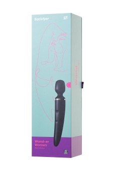 Вибромассажёр Satisfyer Wand-er Woman чёрный