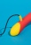 Вибратор для точки G Romp Hype G-Spot Vibrator красный - 21 см