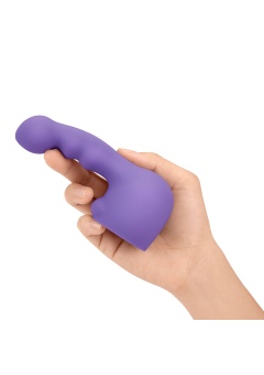 Утяжелённая насадка для массажёра Le Wand Petite Ripple фиолетовый