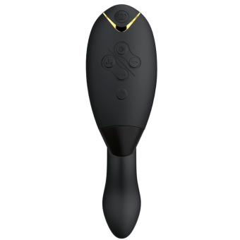 Вибратор с бесконтактной стимуляцией клитора Womanizer DUO 2 чёрный
