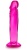 Розовый анальный фаллоимитатор Sweet N Small 6 Inch Dildo With Suction Cup - 16,5 см.