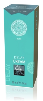 Пролонгирующий крем для мужчин Shiatsu Delay Cream - 30 мл