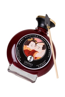 Съедобная краска для тела Shunga Клубника и шампанское