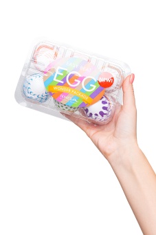 Набор мастурбаторов в форме яйца Tenga Eggs Wonder-6 шт