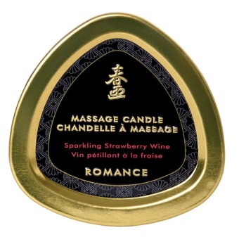 Массажная  свеча Sparkling Strawberry Wine с ароматом клубничного вина - 170 мл