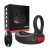 Черное эрекционное виброкольцо Cock Ring с пультом ДУ Черное эрекционное виброкольцо Cock Ring с пультом ДУ