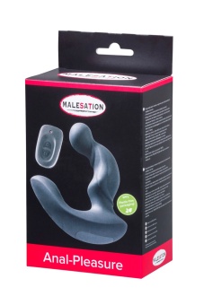 Вибростимулятор простаты с пультом ДУ Malesation Anal-Pleasure