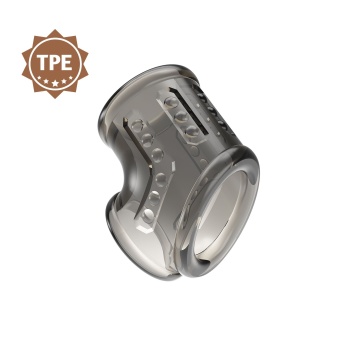 Дымчатая насадка на пенис и мошонку