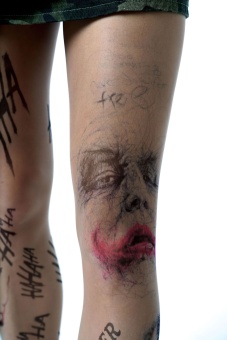 Колготки с принтом в виде Джокера