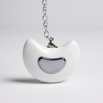 Эрекционное кольцо Youvic с вибрацией и дистанционным управлением белое